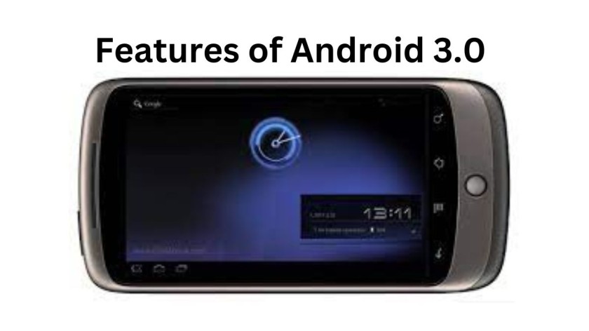 Android 3.0 - 3.2 Honeycomb Features