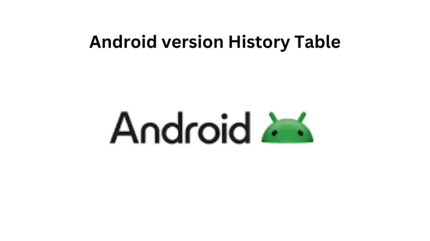 Android version History Table
