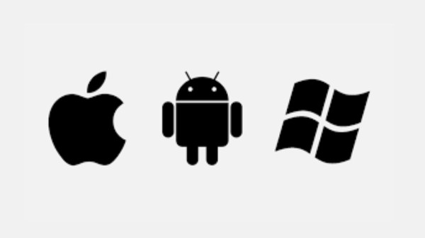 Comparison table between IOS and Android and Windows OS