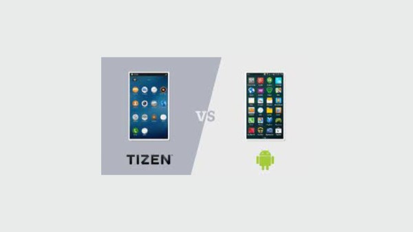 Comparison table between IOS and Android and Tizen OS
