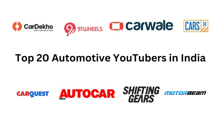 Top 20 Automotive YouTubers in India