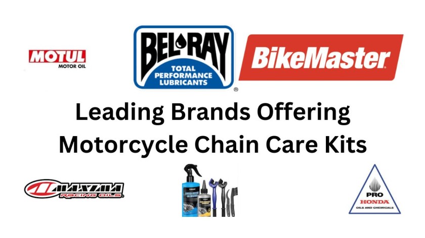 Leading Brands Offering Motorcycle Chain Care Kits