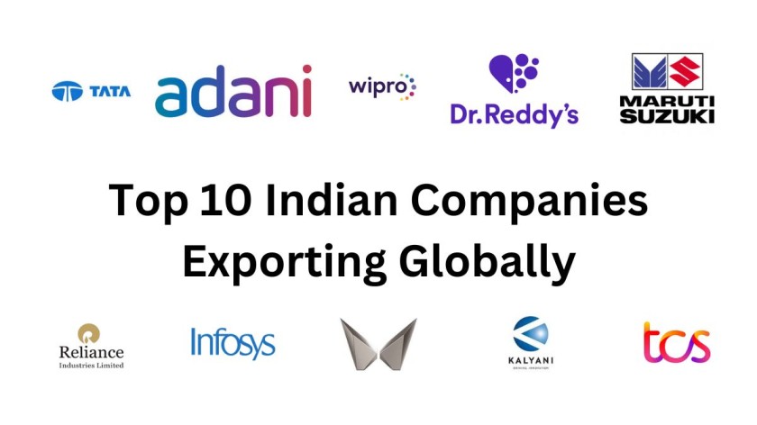 Top 10 Indian Companies Exporting Globally