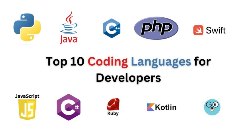 Top 10 Coding Languages for Developers