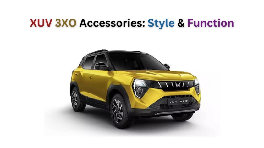 XUV 3XO Accessories: Style & Function