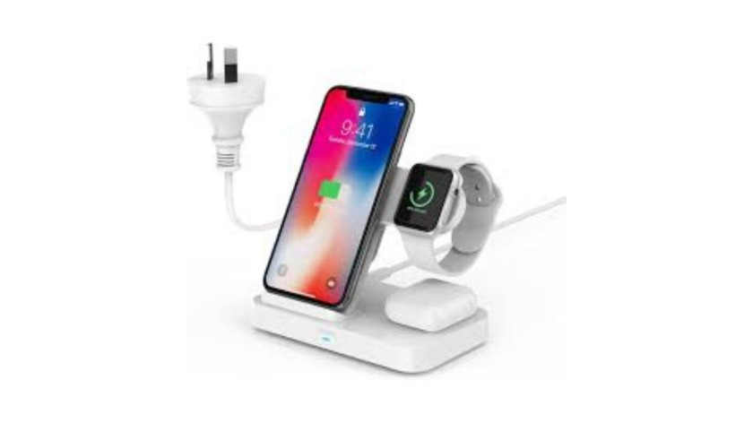 Tech Organizers (Wireless Charging Stations with Integrated Cord Storage)